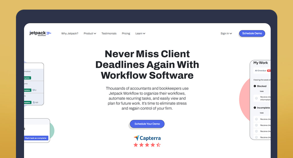 Project management software Jetpack Workflow