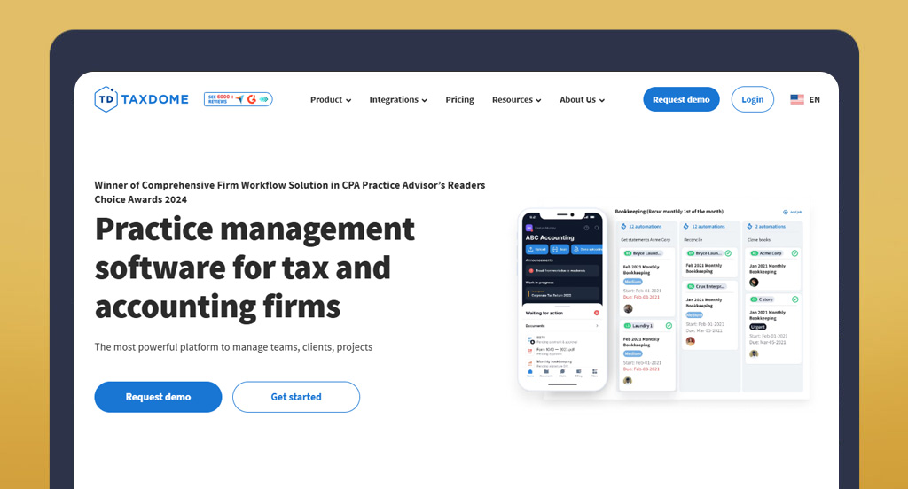 Task management platform TaxDome